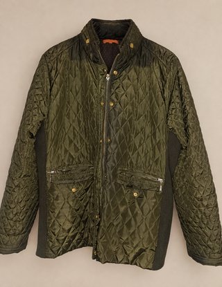 Chaqueta Acolchada Verde Oliva