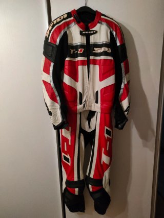 Mono de Moto Spidi T-1 talla 48 sin caídas,2 pieza