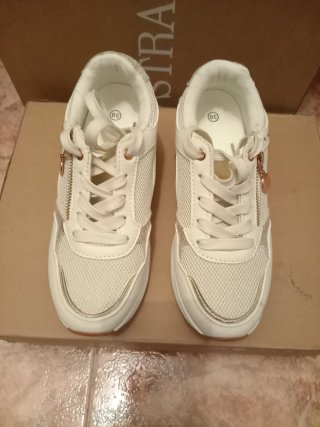 Zapatillas Deportivas Blancas Talla 38