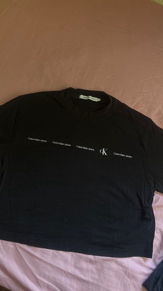 Camiseta Calvin Klein Negra Talla S