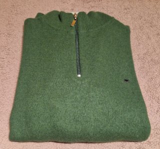Jersey Il Granchio Verde con Cremallera