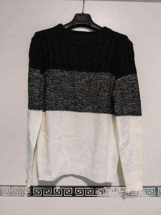 Jersey de punto bicolor