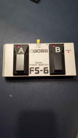 Pedal Dual Foot Switch Boss FS-6