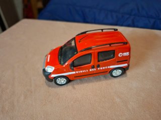 Modellino Fiat Fiorino Vigili del Fuoco