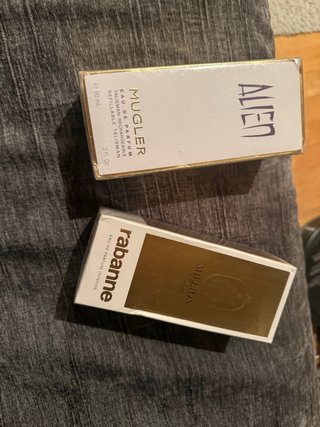 2 Perfumes Mujer: Alien Mugler y Million Rabanne