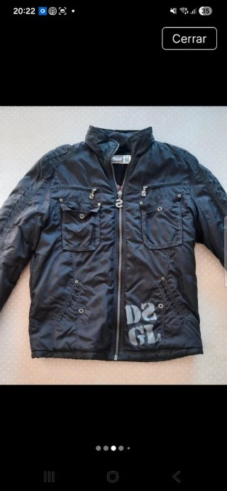 Chaqueta Desigual Negra Talla M