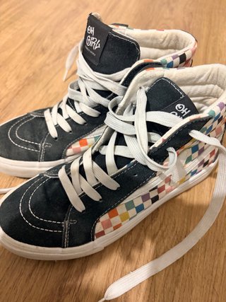 Zapatillas Oh Girl Estilo Vans Talla 36