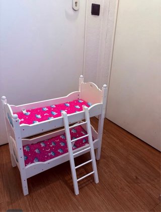 Litera para Muñecas Blanca