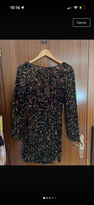 Vestido de lentejuelas negro