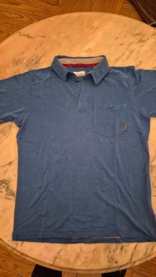 Camiseta Polo Columbia Azul