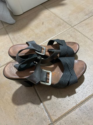 Sandalias de tacón Sam Edelman negras