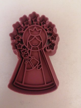 Cortador molde Virgen de los Desamparados