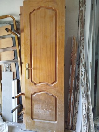 4 Puertas de Madera 3 abren derecha y una izquierd