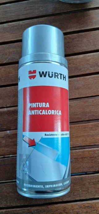 Pintura Anticalórica  650°C