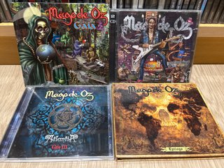 Lote 4 CDs Mago de Oz - Saga Gaia