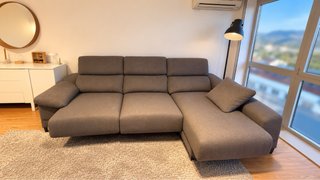 Sofá Chaise Longue Eléctrico 286 cm