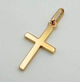Colgante de oro de 18k. Peso: 1.32 gr.
