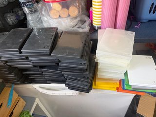 Lote de cajas vacías para DVD