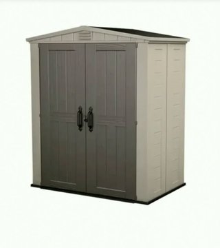 Keter 6x3- Caseta de jardín Exterior 2m2 cobertizo
