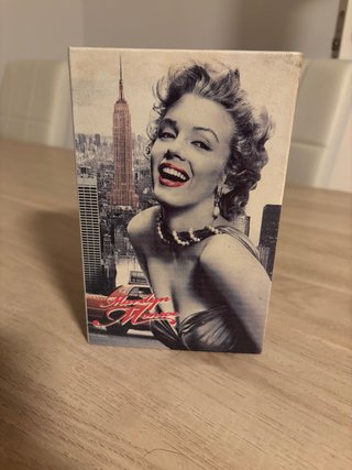 Caja Fuerte Oculta en Libro Marilyn Monroe