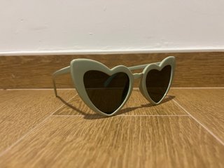 Gafas de Sol Corazón Verde