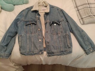 Chaqueta Vaquera Bershka con Borreguito