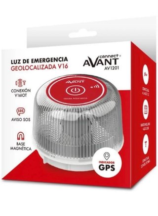 Baliza Luz de Emergencia V16 Avant Connect AV1201