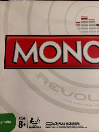 Juego de mesa Monopoly Revolution