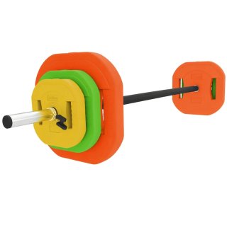 Barra y Pesas de Musculación