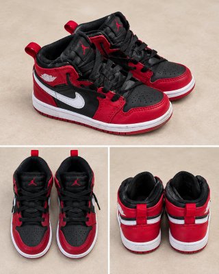 Zapatillas Jordan Rojas y Negras