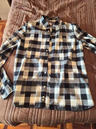 Camisa Lacoste de cuadros