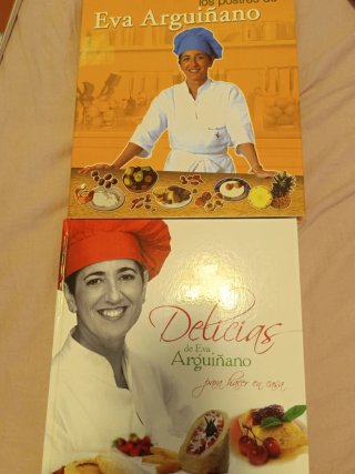 Pack de libros de repostería de Eva Arguiñano