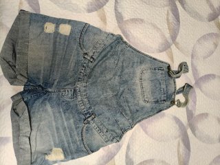 Peto Corto Premamá Vaquero