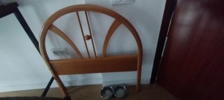 Cabecero de madera rústico URGE