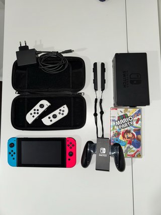 Nintendo Switch + juego Super Mario Party + acceso