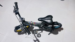 Bicicleta Infantil Gris