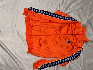 Sudadera Kappa Lampas Naranja Talla L