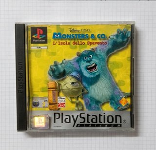 Monsters & co Platinum PS1 cib pal