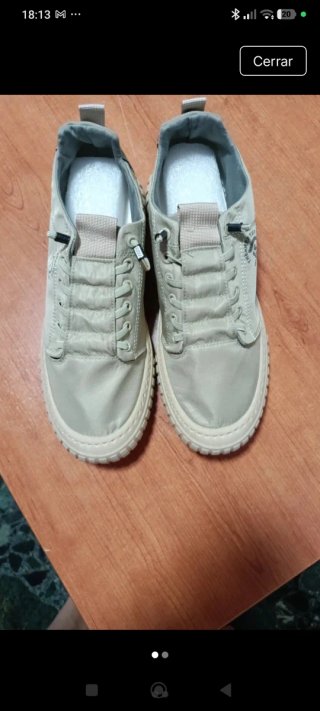 Zapatillas Hombre Beige