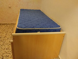 Cama nido con dos camas y colchones de 90 +cajones