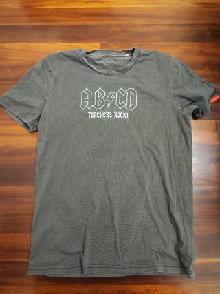 Camiseta AB/CD Teachers Rock