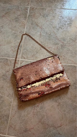 Bolso de mano Sfera con lentejuelas