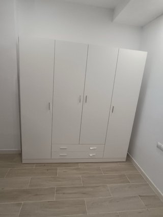 Armario de 4 puertas blanco