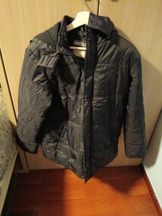 Cazadora de niño azul marino 15-16 con capucha