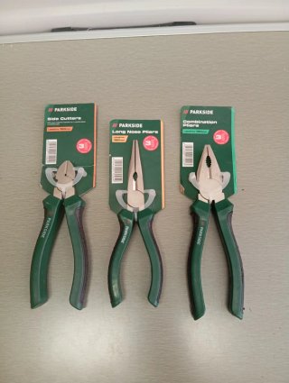 Set de 3 Alicates Parkside profesional