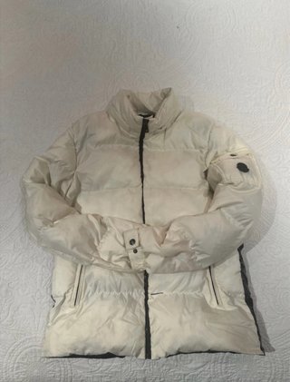 Chaqueta Acolchada Moncler Blanca