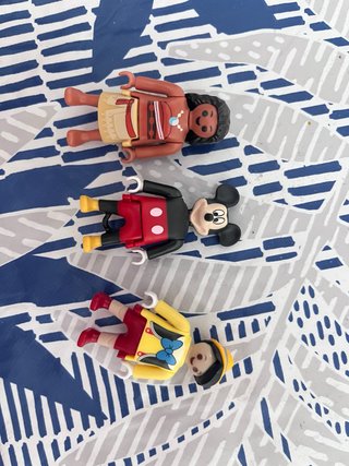 3 Figuras Playmobil Disney
