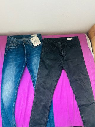 2 Vaqueros Skinny Talla S