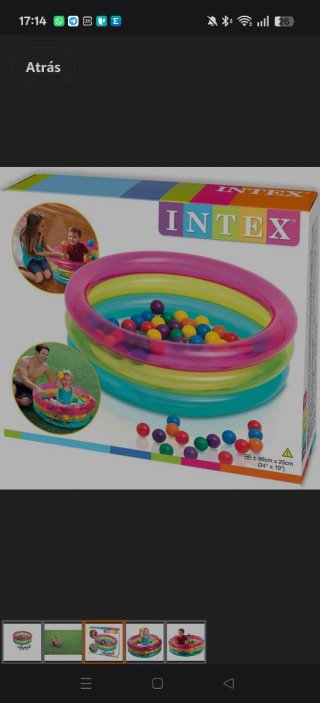 Piscina de Bolas Intex