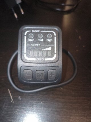 Panel de Control LED G20. Bici y patinete electric
